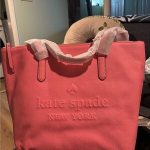 Kate Spade Coral Pink Tote